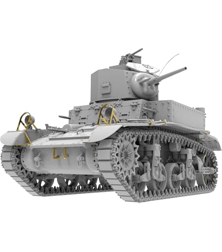 Amazon | ミニアート 1/35 M3 スチュアート ハイブリッド プラモデル